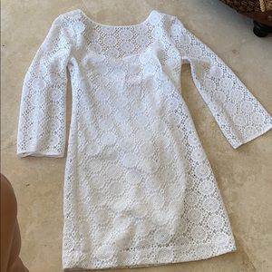 White Lilly Pulitzer dress